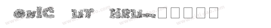 Sonic Cut Thru字体转换